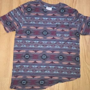 Pacsun tribal pattern t-shirt